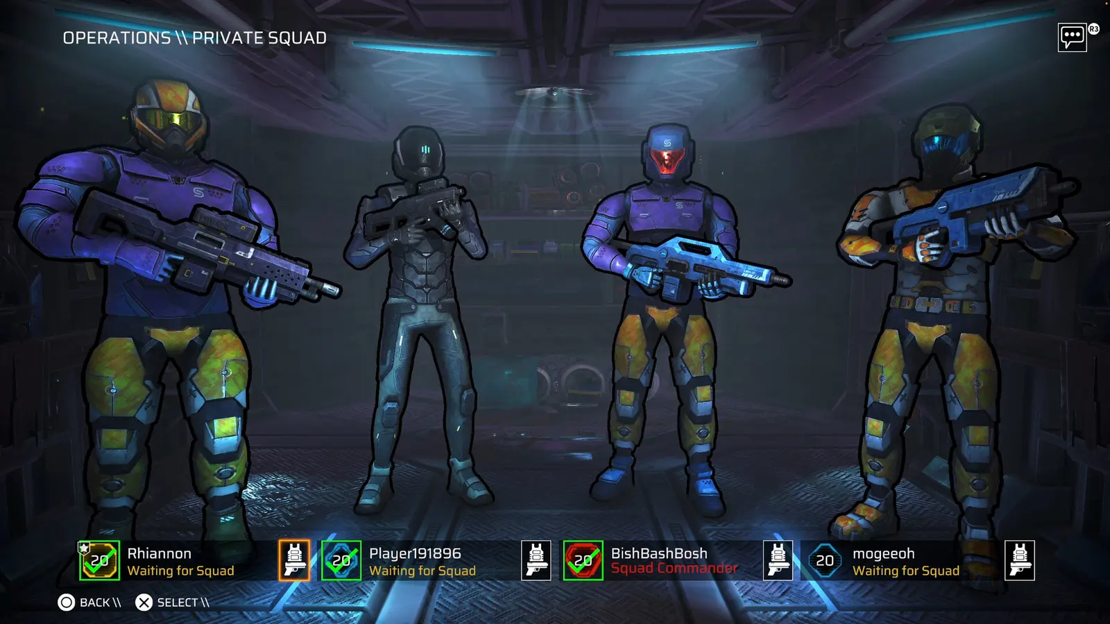 Combat loadout view in Zombie Assault: Resurgence